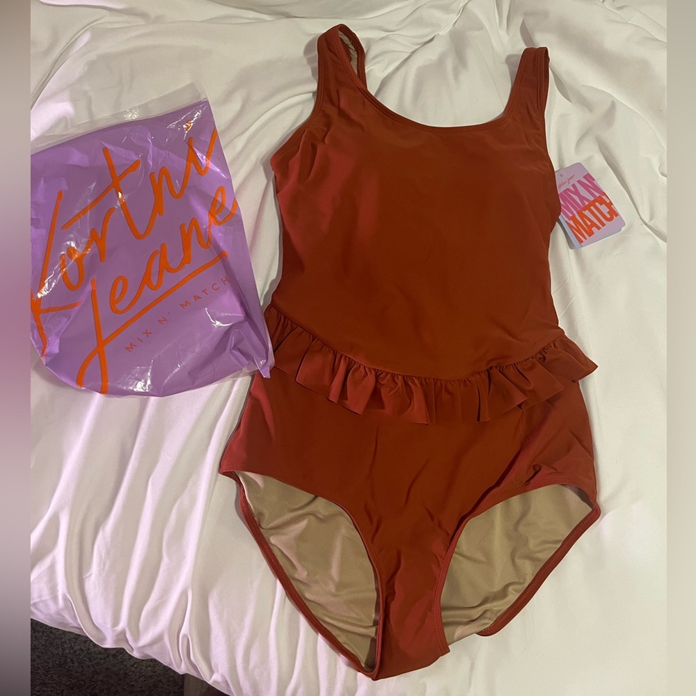NWT Kortni Jeane Skirted One Piece